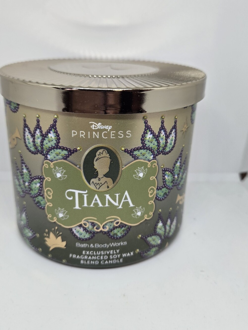 Bath & Body Works DISNEY PRINCESS  TIANA 3 Wick Candle Brand New